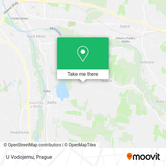 Карта U Vodojemu