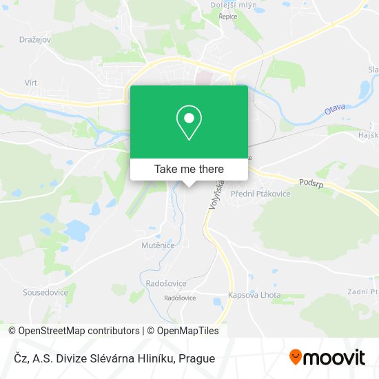 Čz, A.S. Divize Slévárna Hliníku map