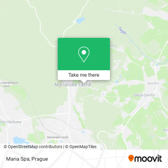 Карта Maria Spa