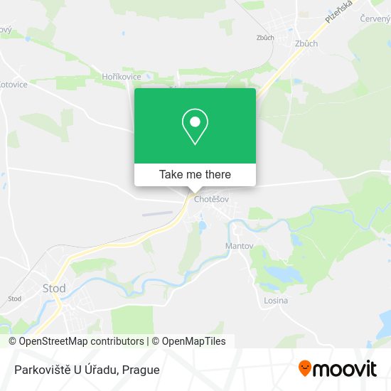 Parkoviště U Úřadu map
