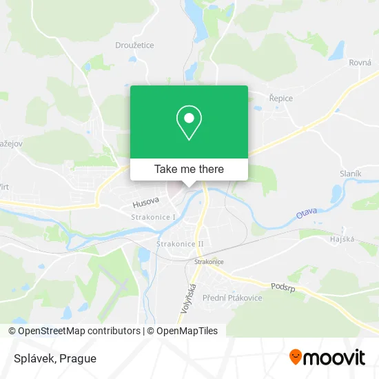 Карта Splávek