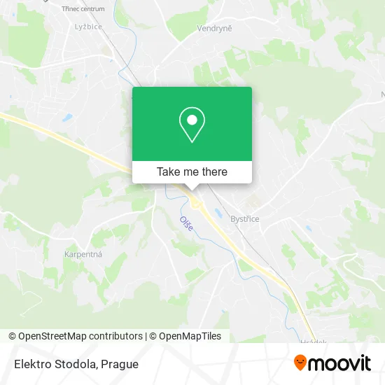 Карта Elektro Stodola
