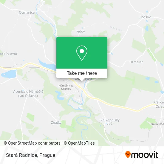 Stará Radnice map
