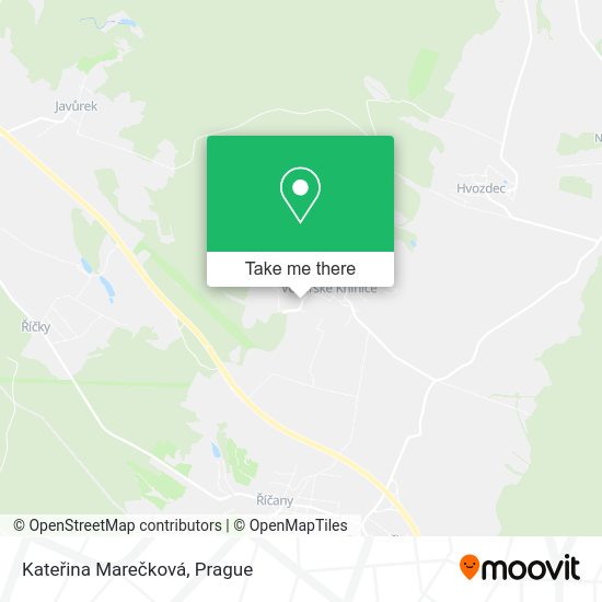 Kateřina Marečková map