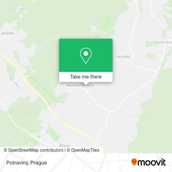 Карта Potraviny