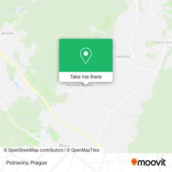 Карта Potraviny