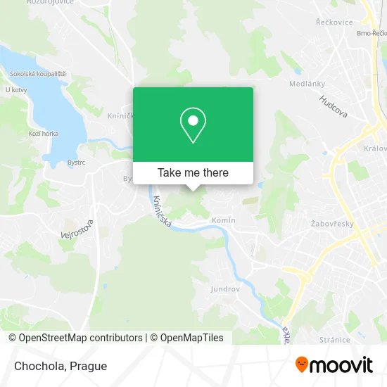Карта Chochola
