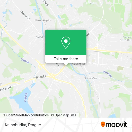 Карта Knihobudka