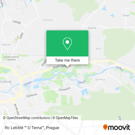 Карта Rc Letiště "" U Terna""