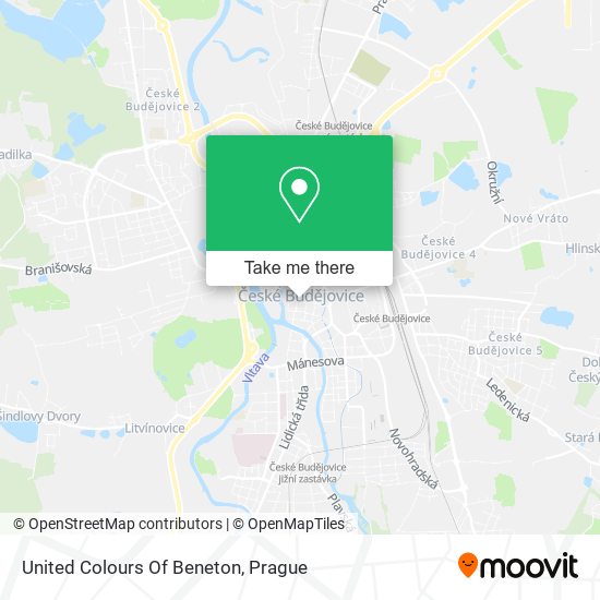 United Colours Of Beneton map