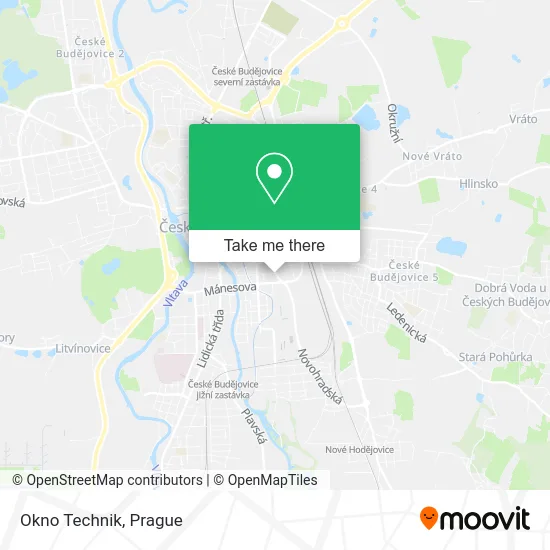 Карта Okno Technik