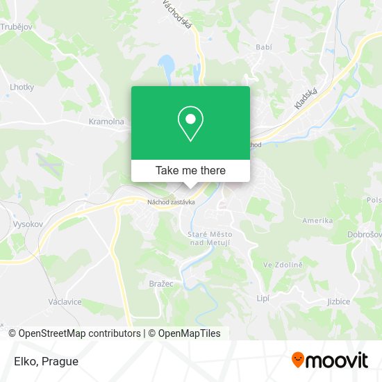 Карта Elko