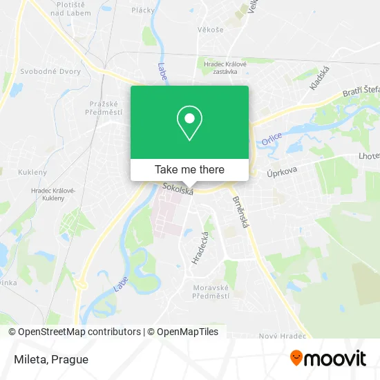 Карта Mileta