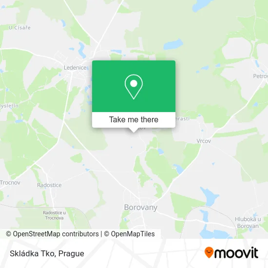 Карта Skládka Tko