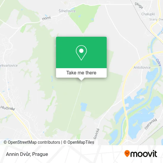Карта Annin Dvůr