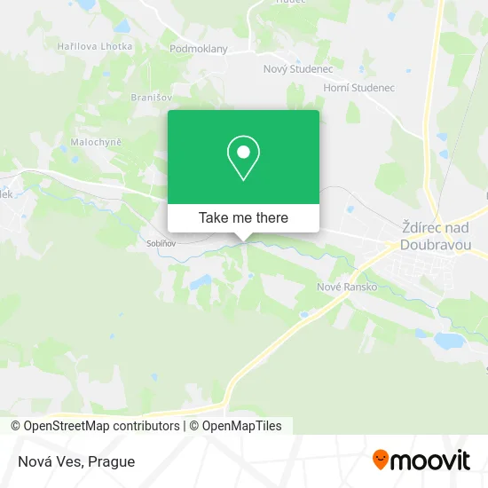 Карта Nová Ves