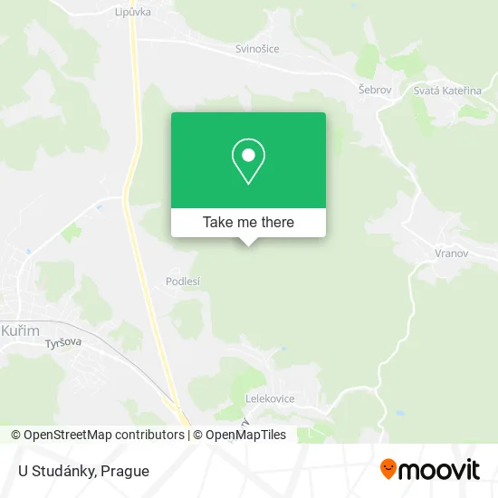 Карта U Studánky