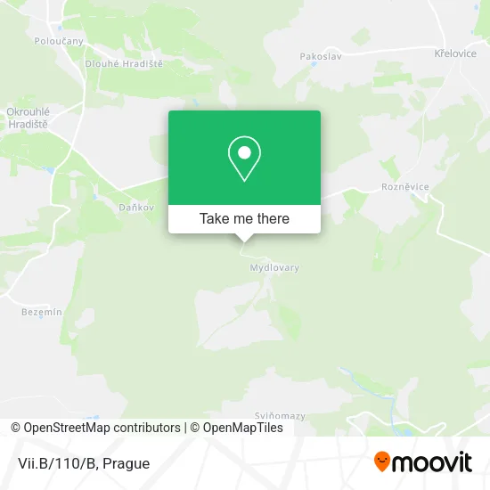 Карта Vii.B/110/B