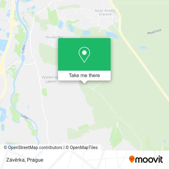 Карта Závěrka