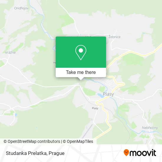 Карта Studanka Prelatka