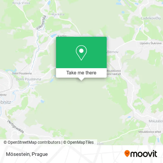 Карта Mösestein