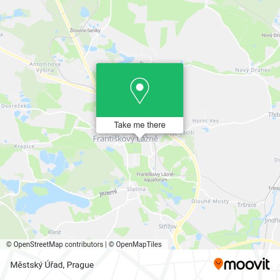 Městský Úřad map