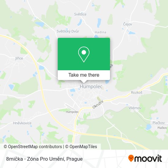 8mička - Zóna Pro Umění map