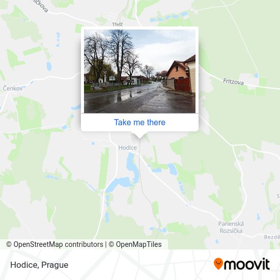 Карта Hodice