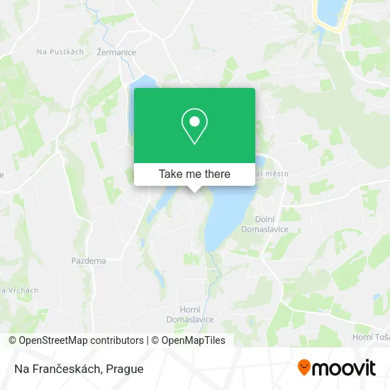 Карта Na Frančeskách