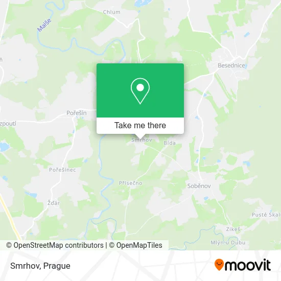 Карта Smrhov