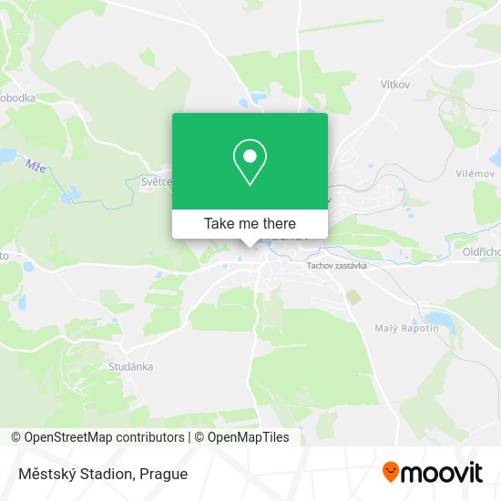 Městský Stadion map