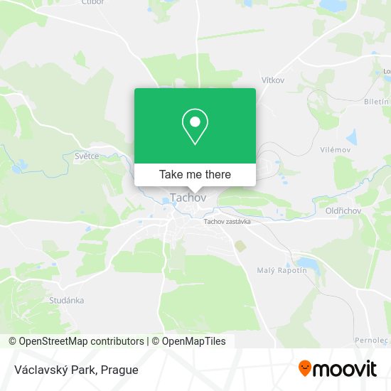 Václavský Park map