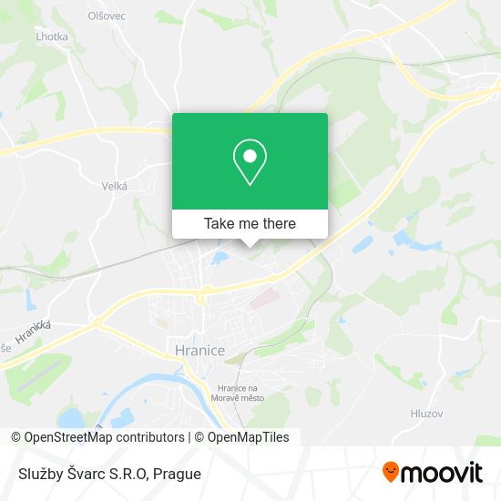 Služby Švarc S.R.O map