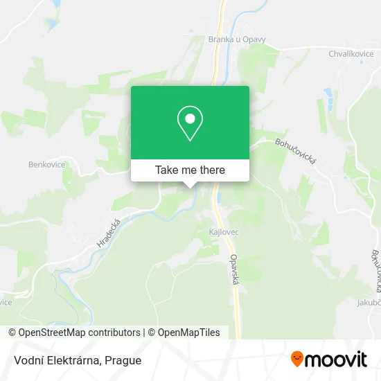 Карта Vodní Elektrárna
