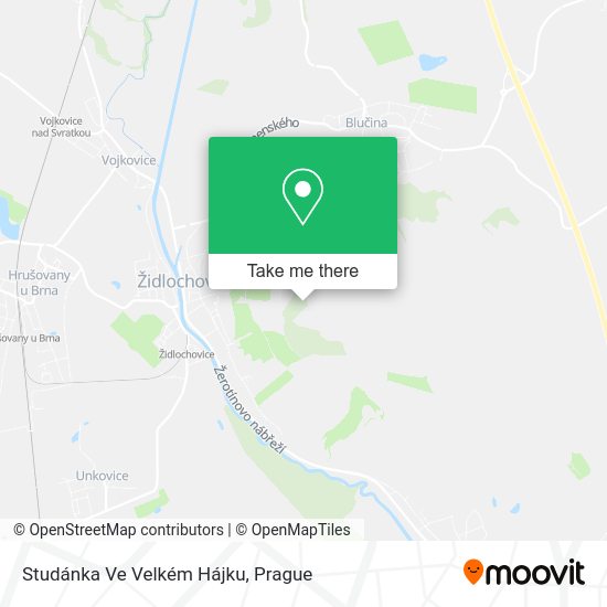 Карта Studánka Ve Velkém Hájku