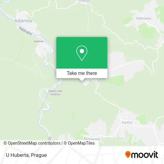 Карта U Huberta