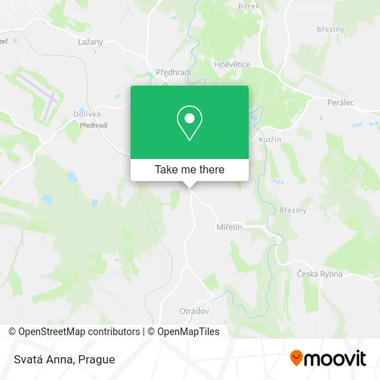 Карта Svatá Anna