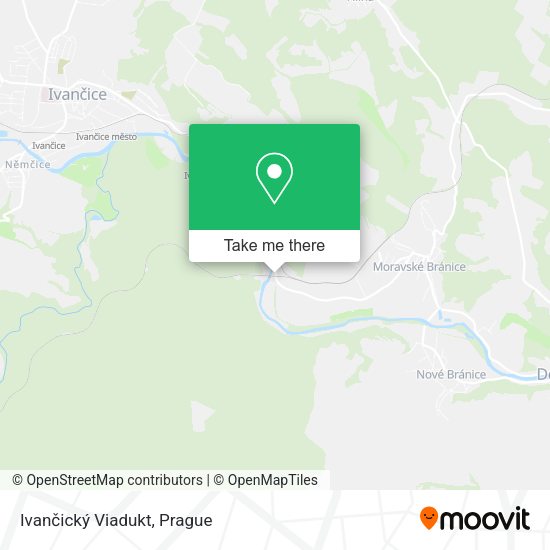 Ivančický Viadukt map