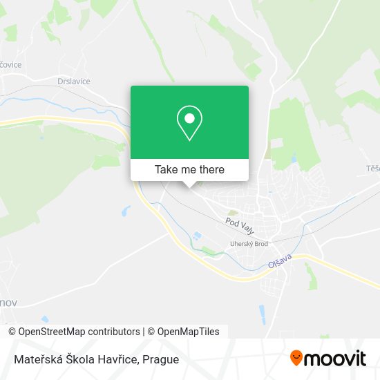 Mateřská Škola Havřice map