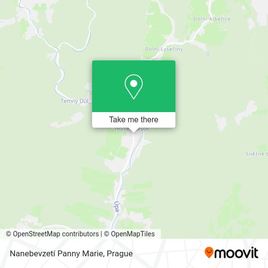 Nanebevzetí Panny Marie map