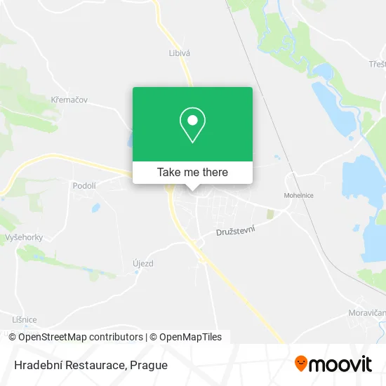 Карта Hradební Restaurace