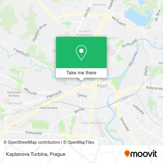 Карта Kaplanova Turbína