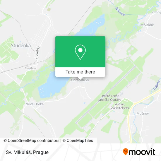 Карта Sv. Mikuláš