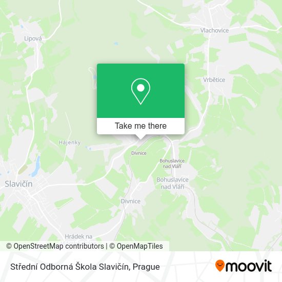 Střední Odborná Škola Slavičín map