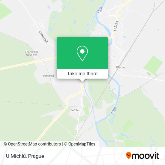 Карта U Michlů
