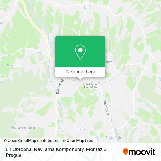 01 Obrobna, Navijárna Komponenty, Montáž 3 map