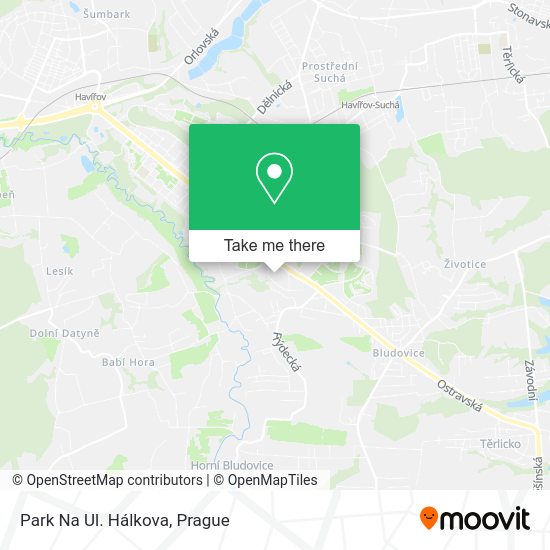 Park Na Ul. Hálkova map