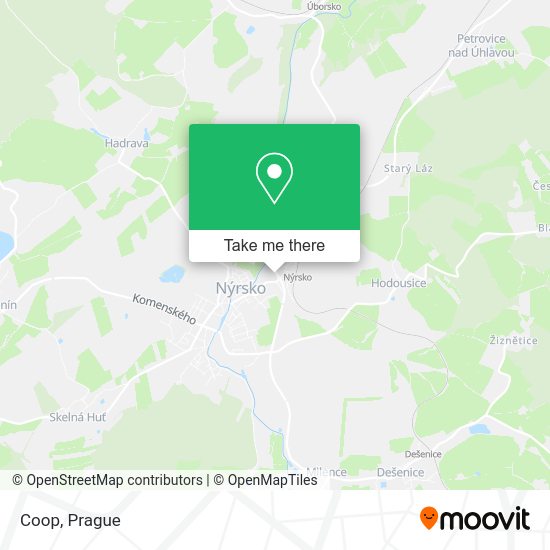 Карта Coop
