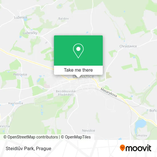 Карта Steidlův Park