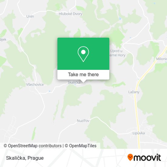 Карта Skalička